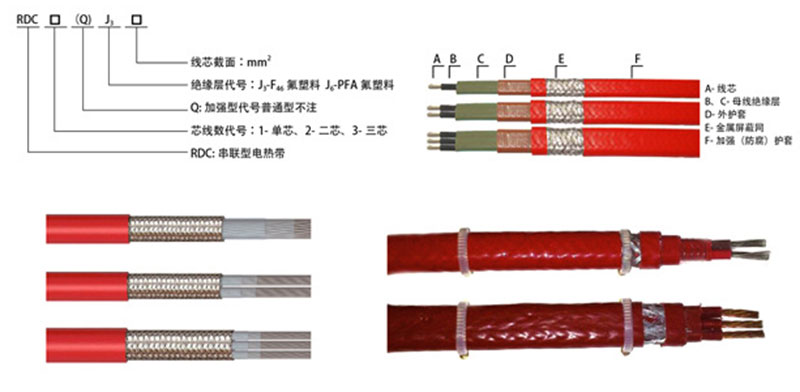 恒功率串聯電熱帶